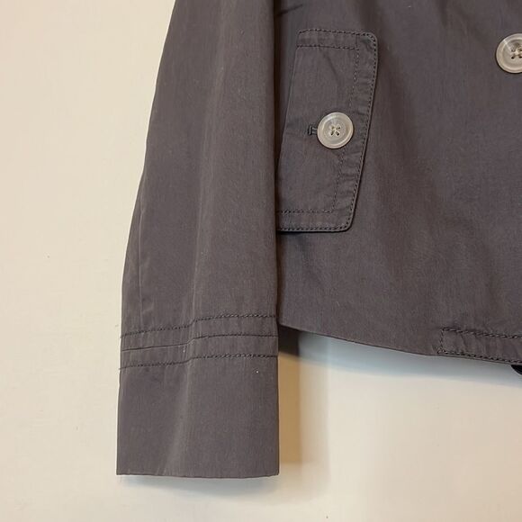 J. Crew Peacoat Cut Cotton Blend Lightweight Jacket - Size 4 - Picture 4 of 10